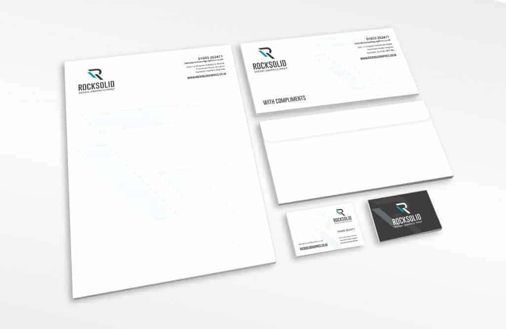 Rock Solid Graphics - Outstanding stationery printed in full colour
