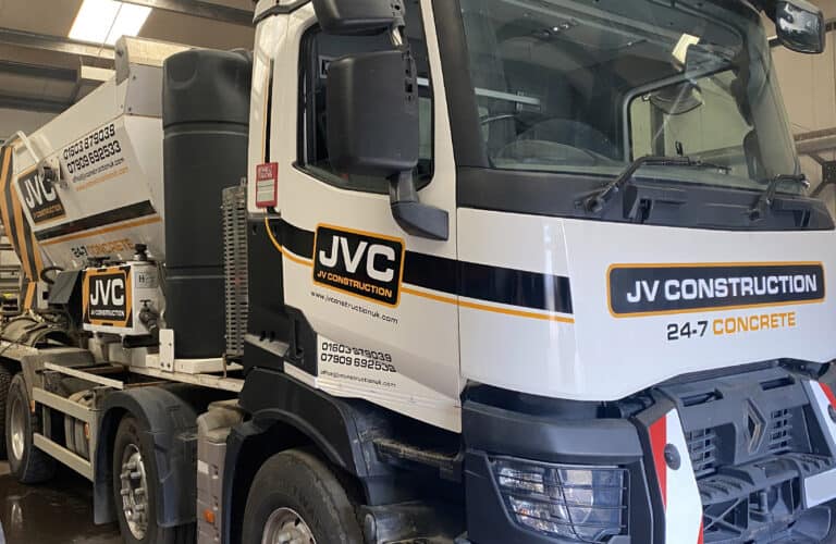 JV Construction Vehicle Graphics