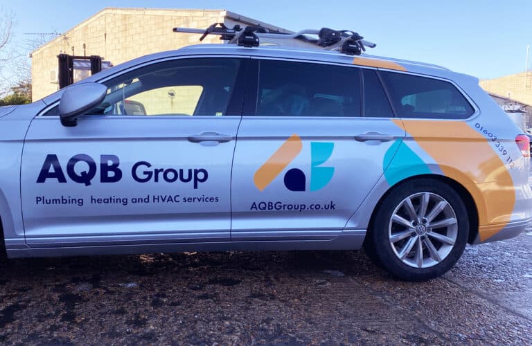 AQB group vehicle graphics