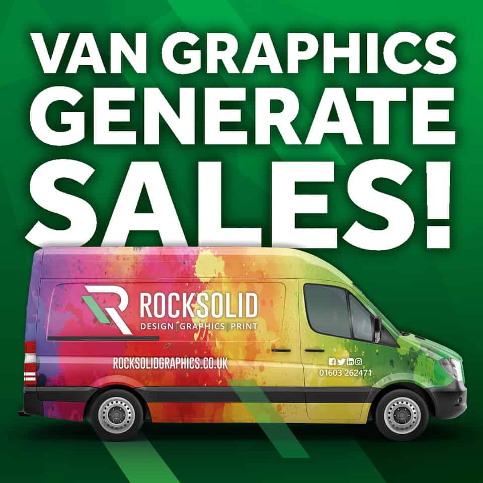 Van graphics generate sales