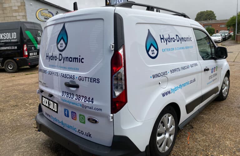 Hydro Dynamic Van Graphics